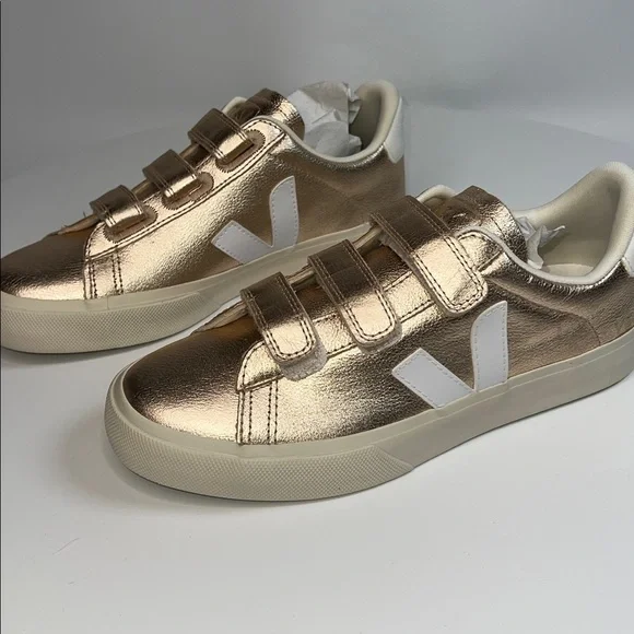 💛NWT WOMENS RECIFE LEATHER PLATINE WHITE SNEAKERS SIZE 40 - Picture 14 of 14